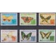 MARIPOSAS SAHARA OCCIDENTAL SERIE COMPLETA DE ESTAMPILLAS NUEVAS MINT